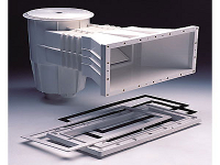 Skimmer Liner Grande Meurtri�re pour Piscine Liner